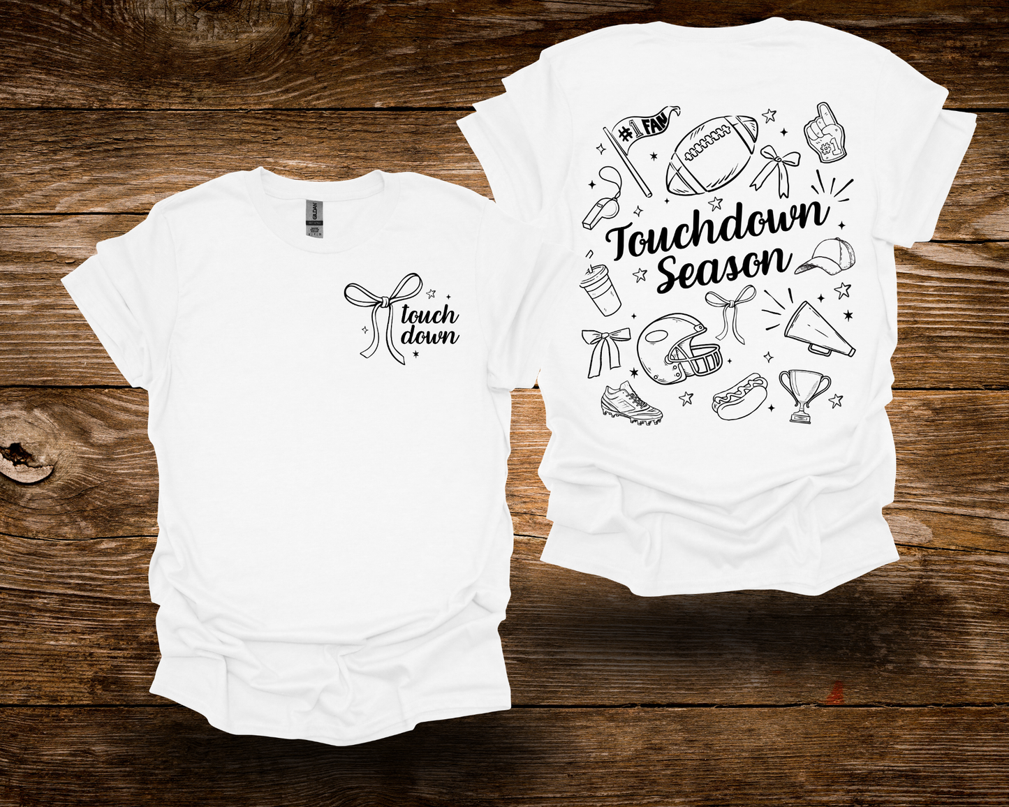 Front and Back Game Day