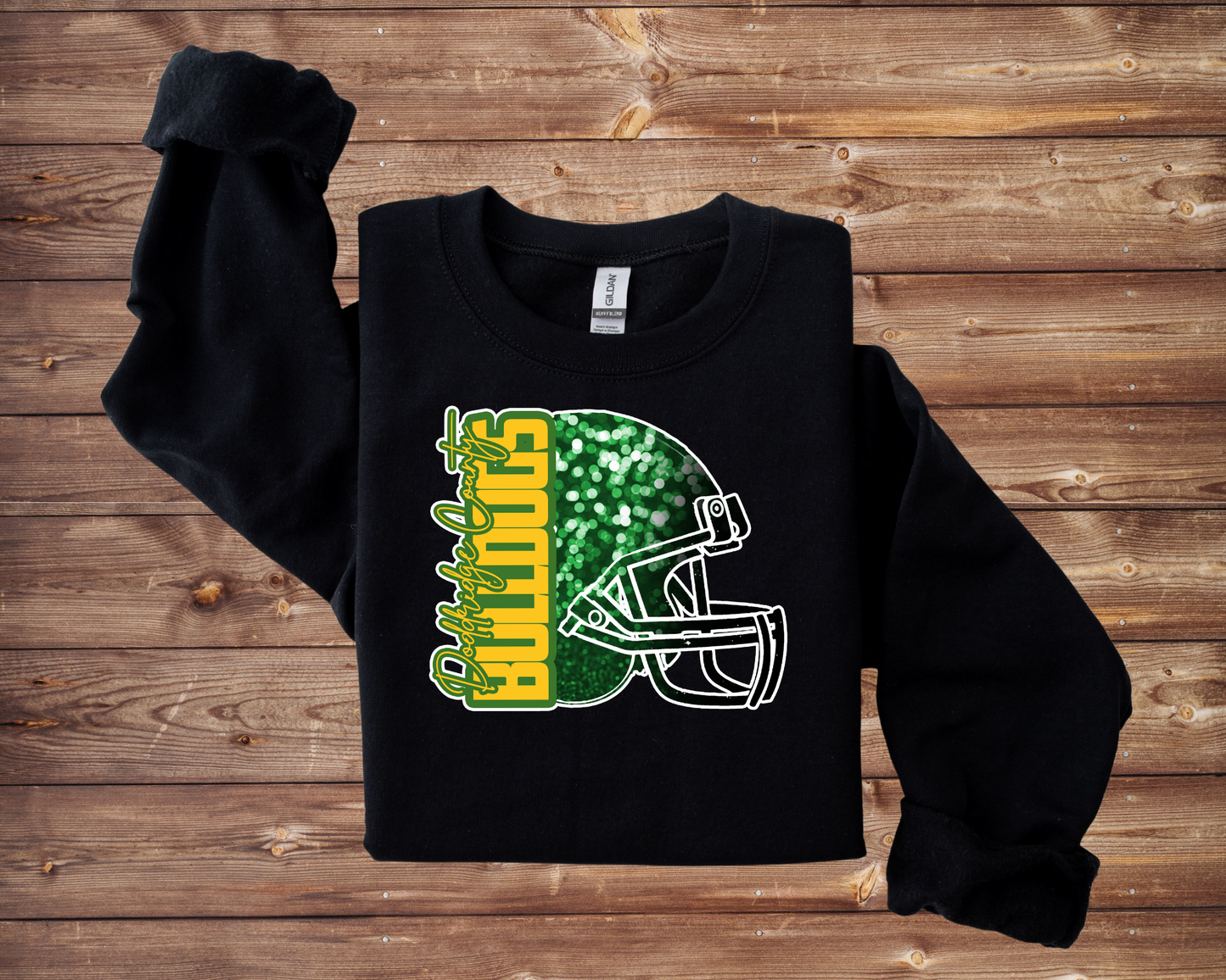 Doddridge County Football Helmet