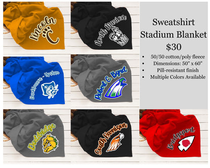 Sweatshirt Stadium Blanket